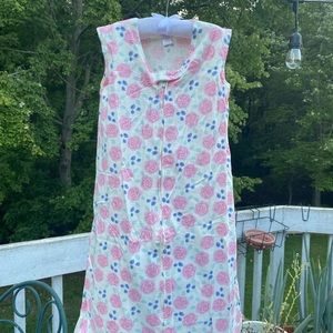 Touched by Nature Organic Cotton Sleeping Bag 12-18 months rose print NEW
